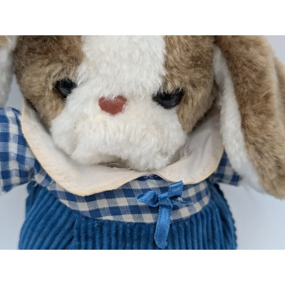 Mattel Emotions Puppy Dog Plush 8‎ Inch 1983 Sun Arrow Corduroy Stuffed Animal